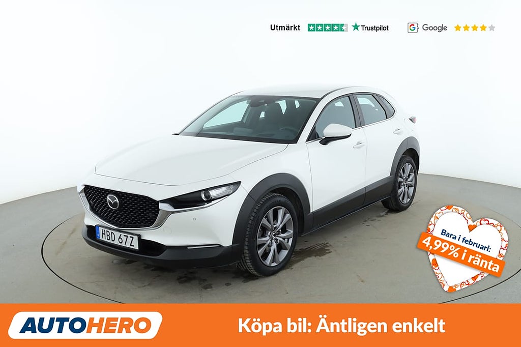 Mazda CX-30 2.0 Skyactiv-G Mild-Hybrid / HUD, Rattvärme, ...