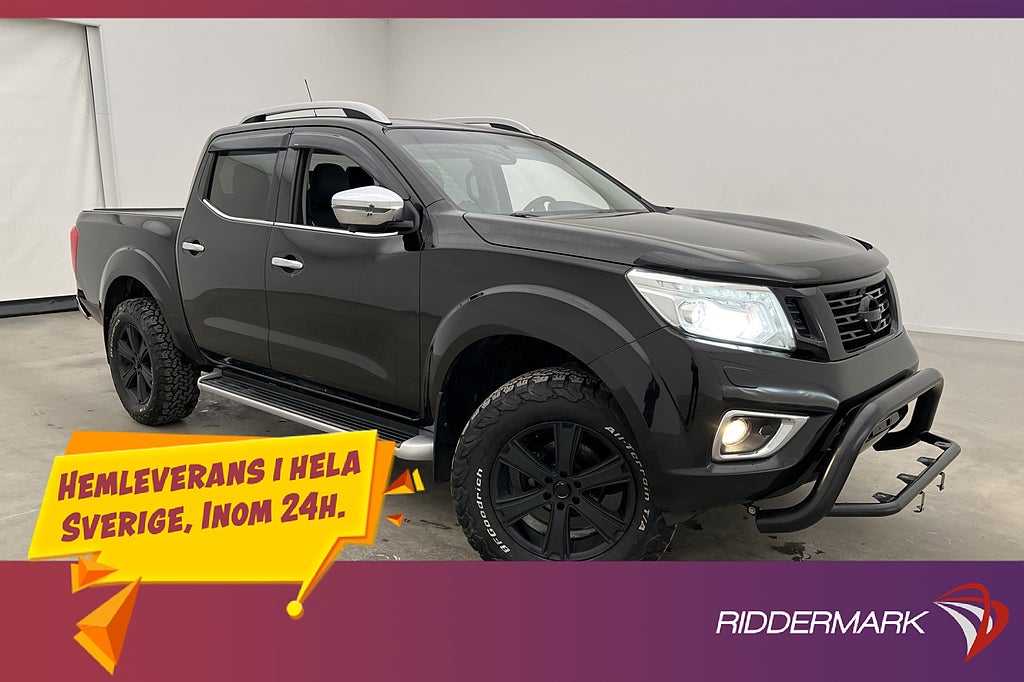 Nissan Navara Tekna 2.3 4WD Drag Diff Skinn Taklucka 360°