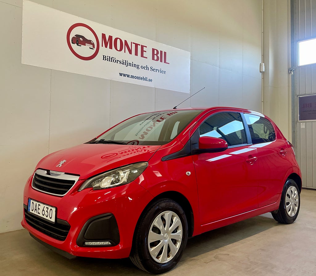 Peugeot 108 5-dörrar 1.0 VTi Euro 5