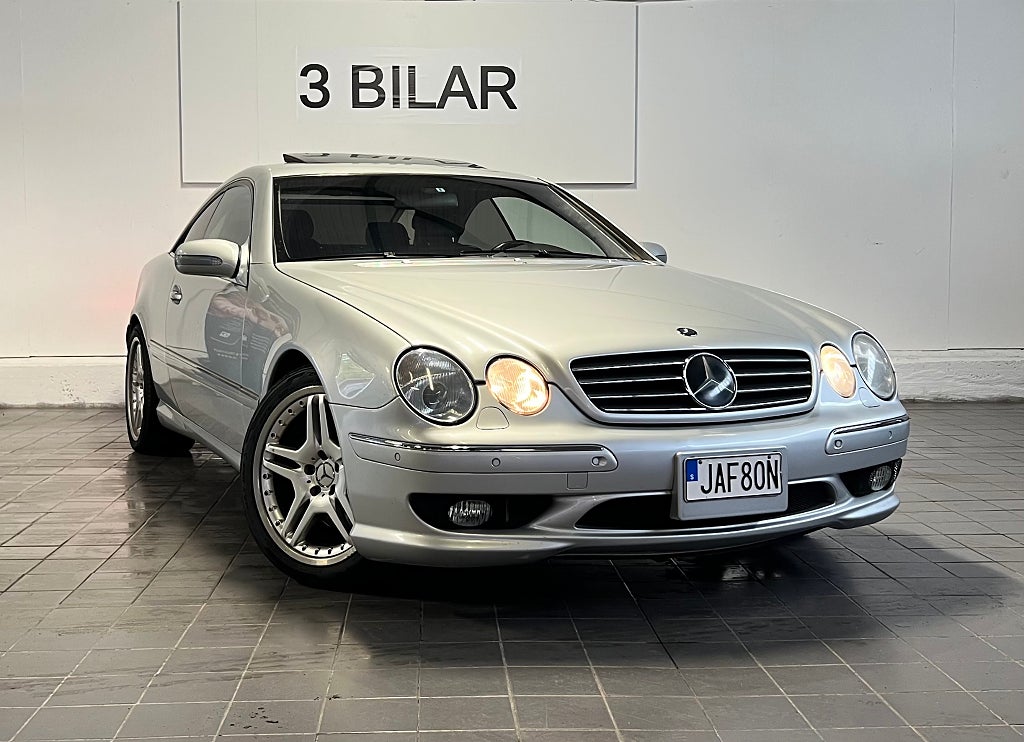 Mercedes-Benz CL 55 AMG 5G-Tronic Navi Bose Taklucka 360Hk