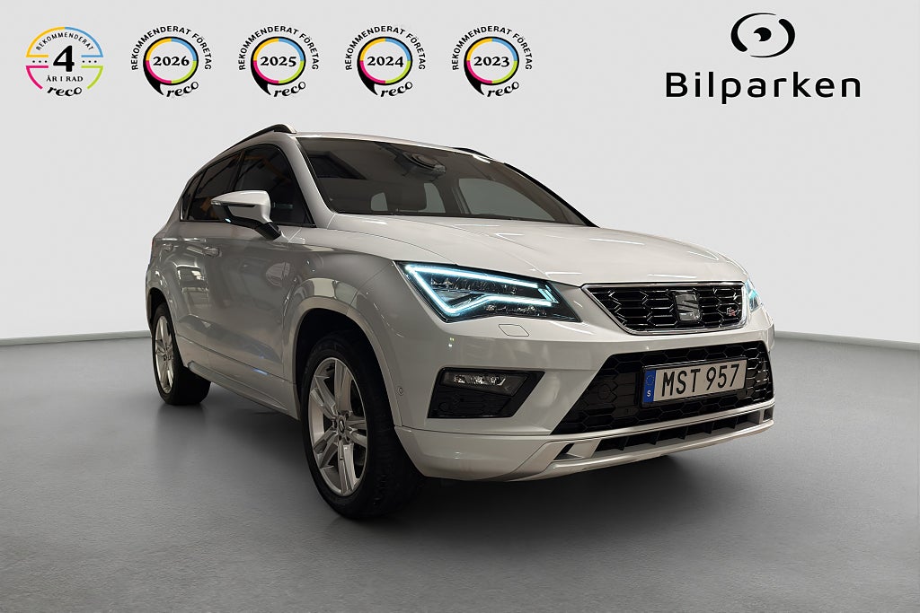Seat Ateca 2.0 TSI 4Drive FR | Kamera | CarPlay | Värmare | 190hk