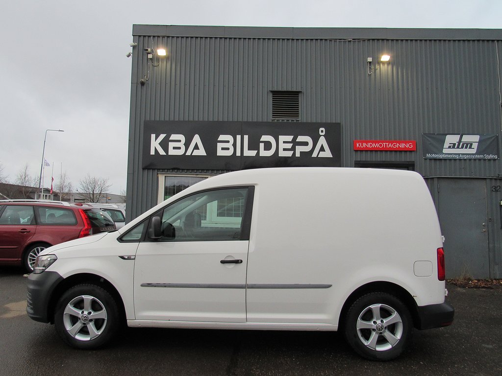 Volkswagen Caddy Skåpbil 2.0 TDI 75hk Euro 6 Värmare Drag 