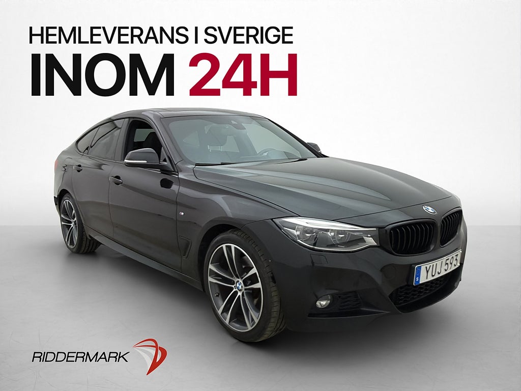 BMW 330i xDrive GT 252hk M Sport Pano Kamera Skinn H/K Drag