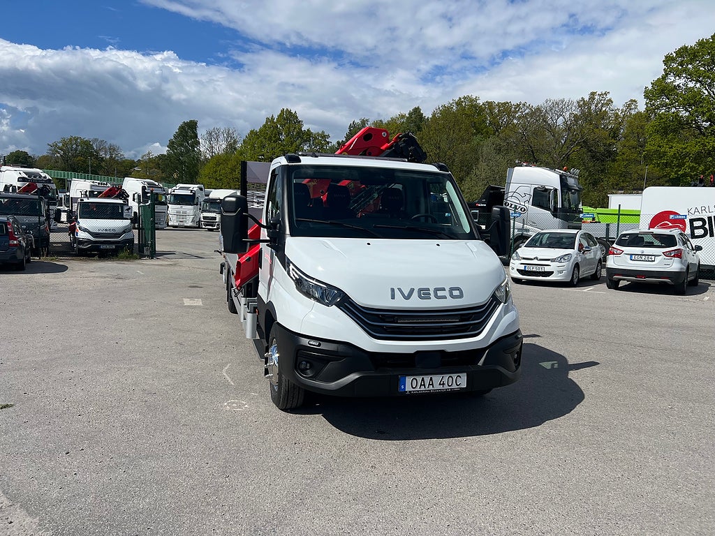 Iveco Daily 72C18 A8 Kranbil Palfinger Kran Fullutrustad