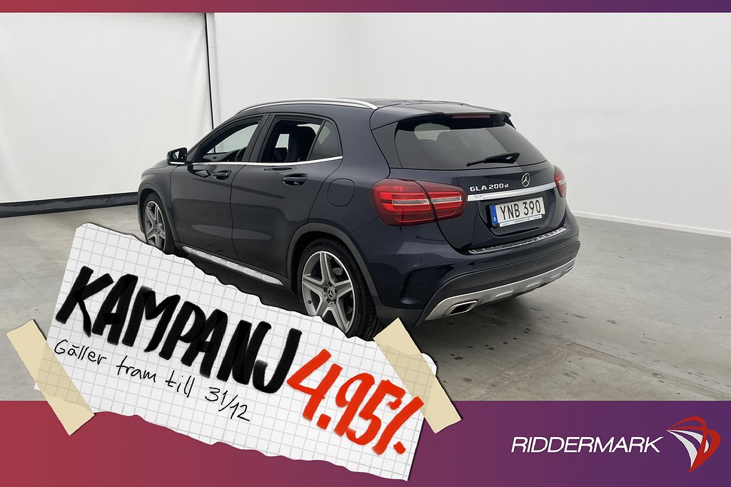 Mercedes-Benz GLA 200 d AMG Pano Navi B-Kamera 4,95% Ränta