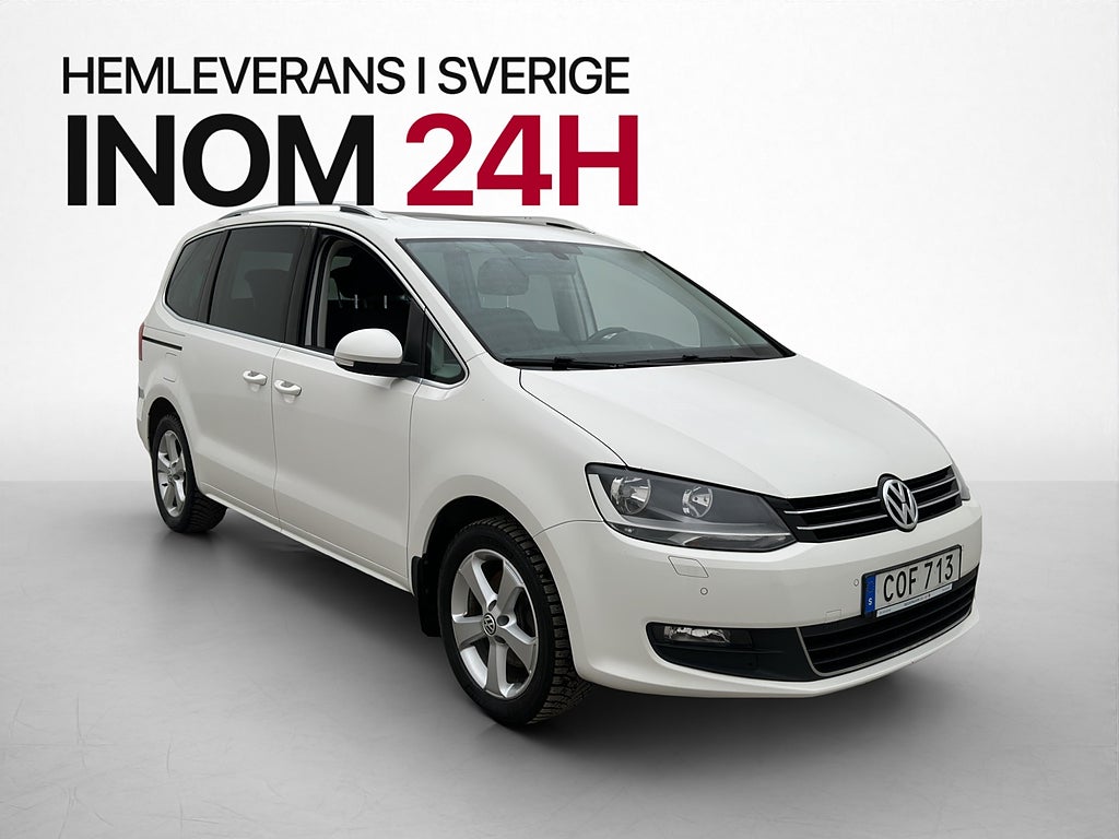 Volkswagen Sharan 2.0 TDI Masters 7-Sits Pano Navi P-Sensor