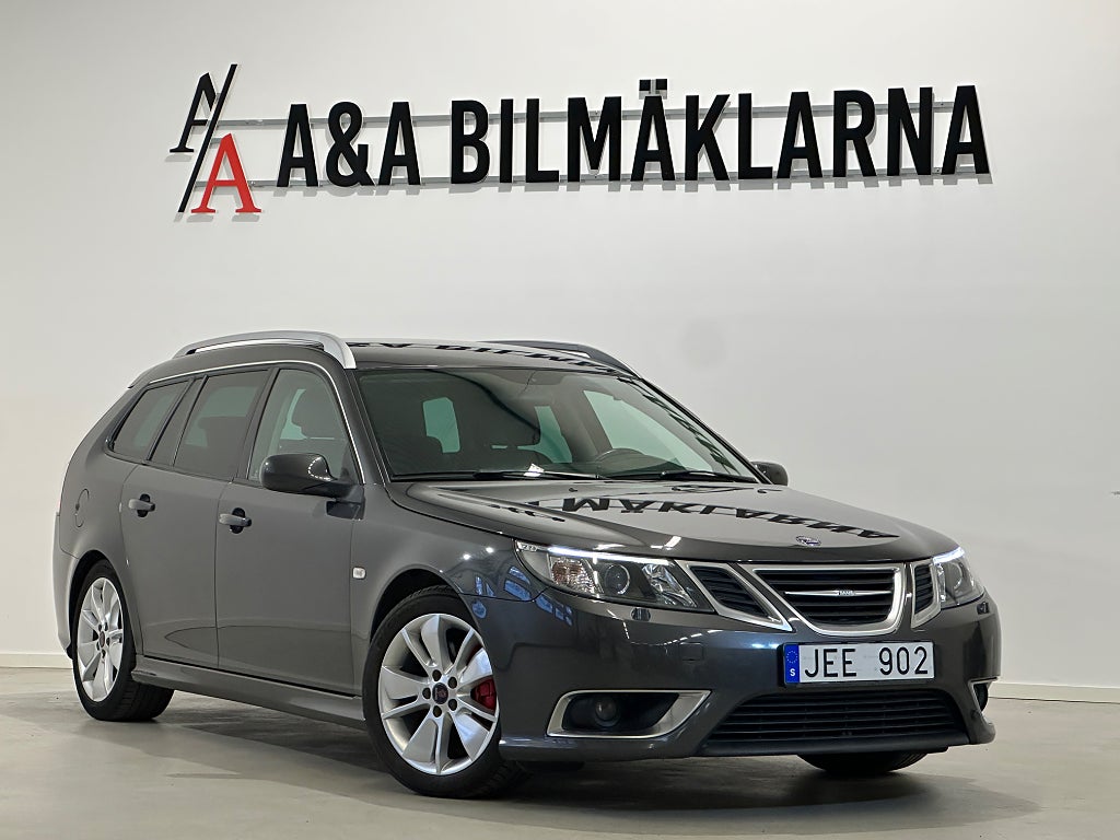 Saab 9-3 SportCombi 2.0t BioPower Aero Svensksåld 175hk