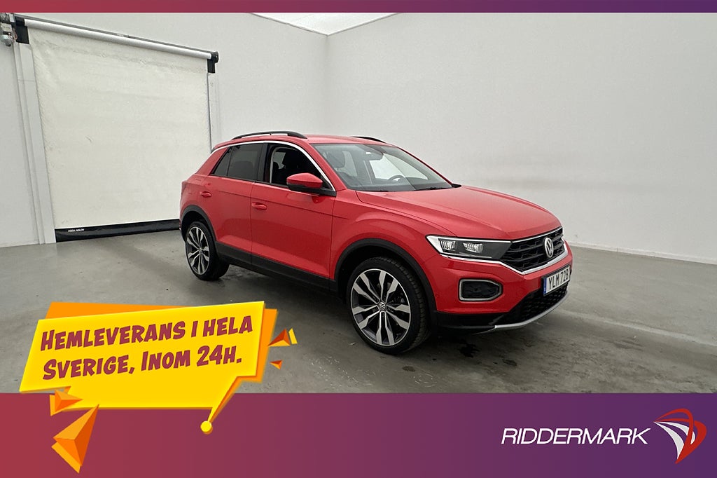Volkswagen T-Roc 1.5 TSI Fjärr-värmare Cockpit Adaptiv-Fart