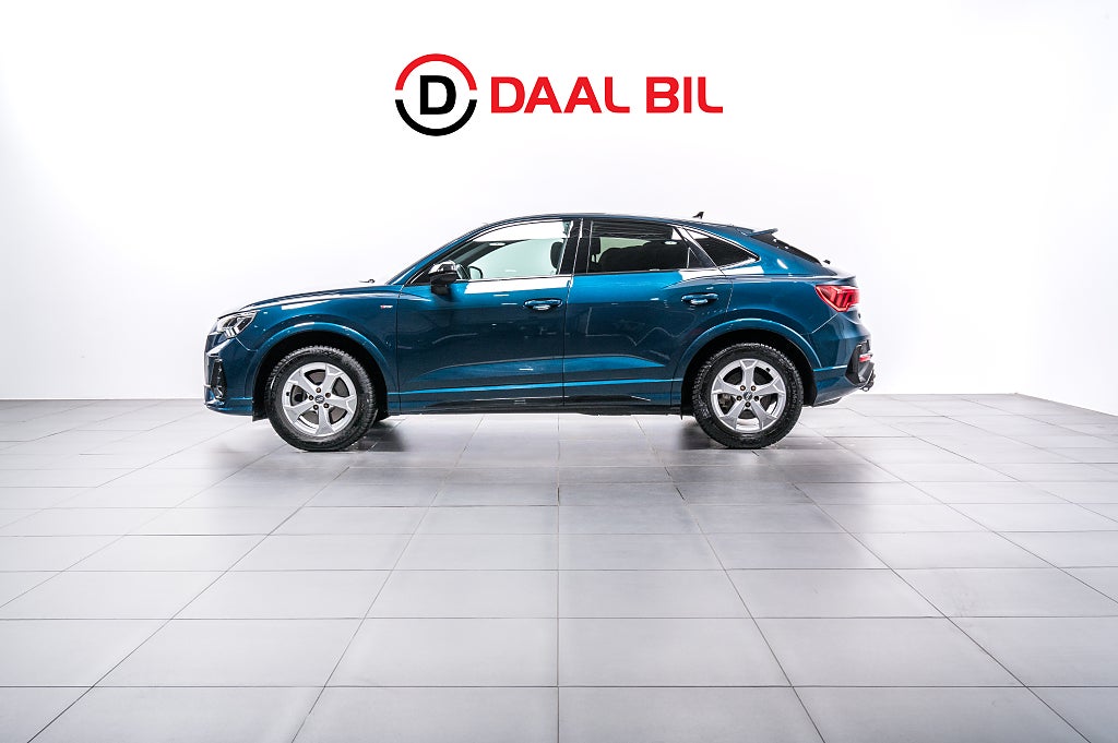 Audi Q3 SPORTBACK 45 TFSI QUATTRO 245HK S-LINE P-VÄRM B&O® DRAG B-KAM