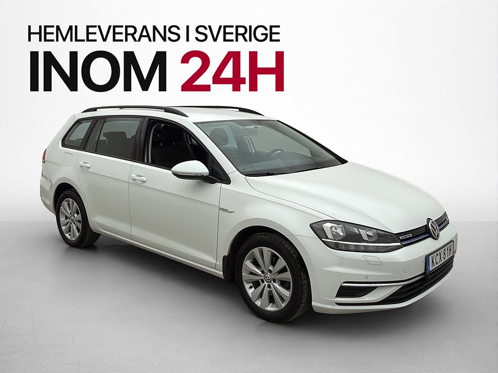 Volkswagen Golf SC 1.5 TGI 130hk P-Sensorer CarPlay Dragkrok