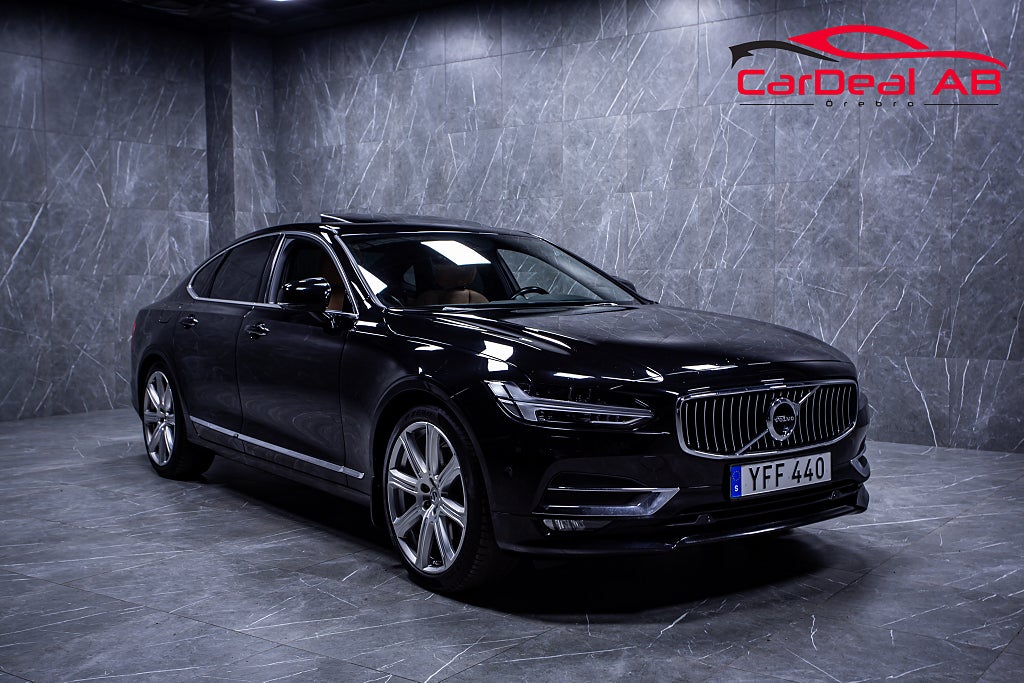Volvo S90 T6 AWD Inscription Värm Drag Nav 360° B&W HUD Taklucka
