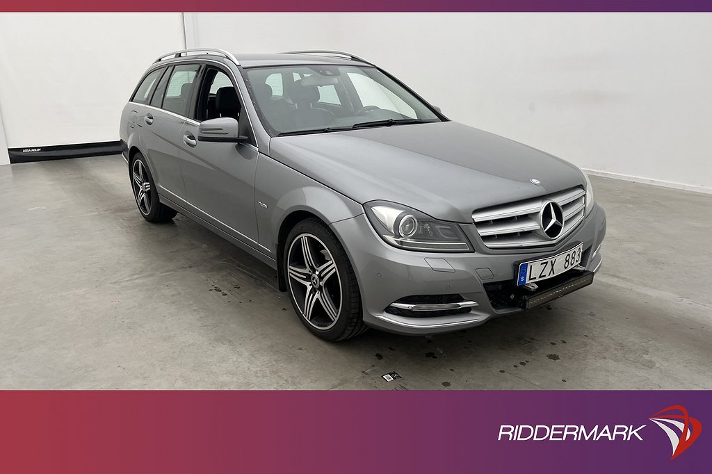 Mercedes-Benz C 220 T M&K GPS P-sensorer Halvskinn