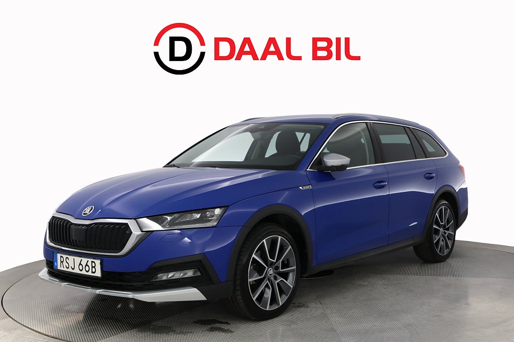 Skoda Octavia Scout 2.0 TDI 4x4 150HK DRAGKROK B-KAMERA VÄRMARE COCKPIT 