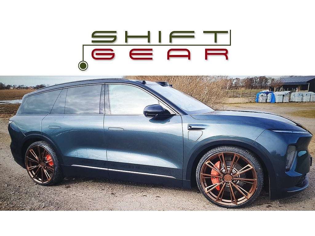 NIO EL8 Long Range 100 kWh 6-sits *ALL UTR* 1 ägare BaaS MOMS