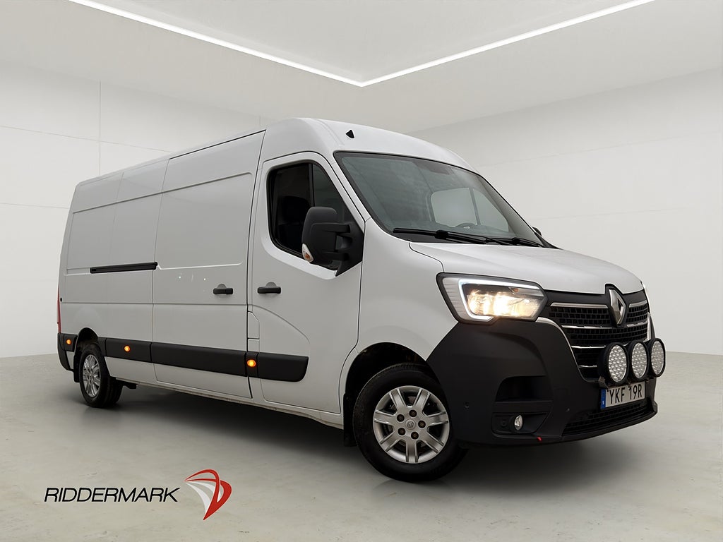 Renault master L3H2 2.3dCi Värmare Drag 3-Sits B-Kamera Moms