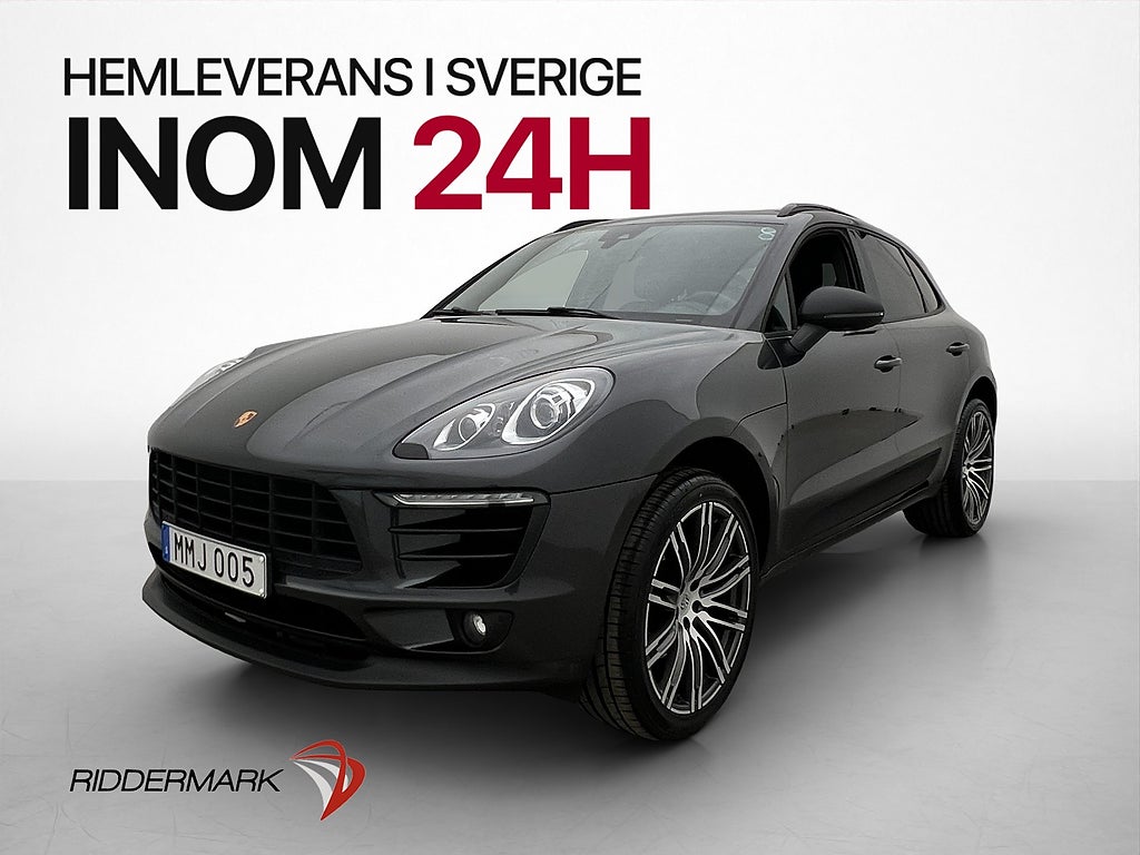 Porsche Macan PDK AWD Sport Design BOSE Panorama PASM Läder