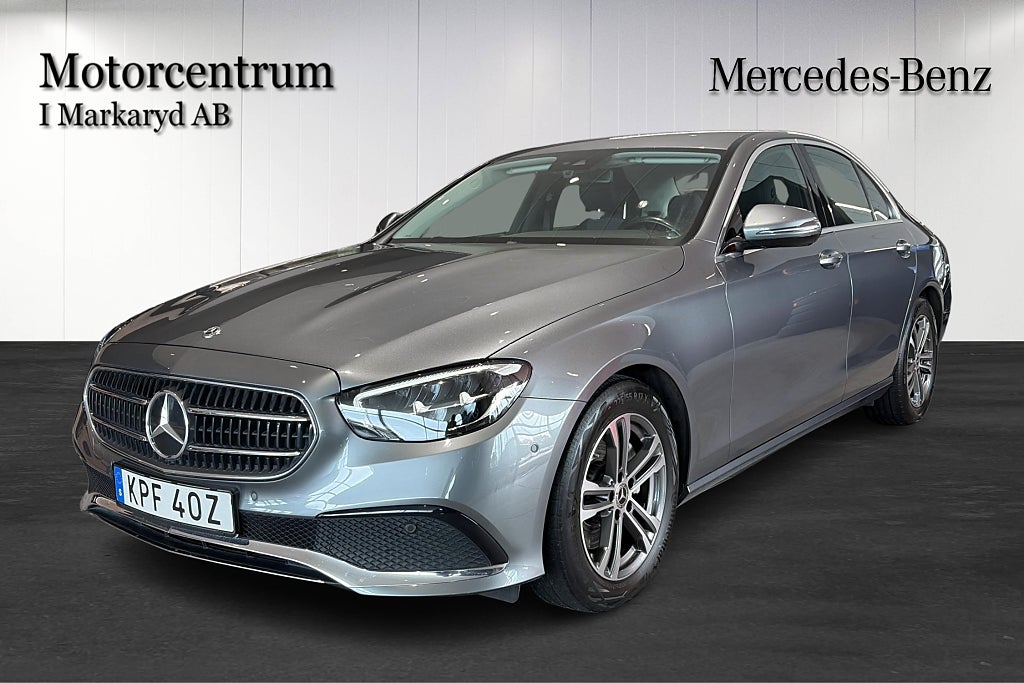 Mercedes-Benz E 220 d 4MATIC 9G-T Sedan/Dragkrok/Värmare/Metallic