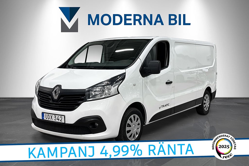 Renault trafic 1.6 dCi 125hk Lång Drag D-värm B-kam Navi *REP OBJEKT*
