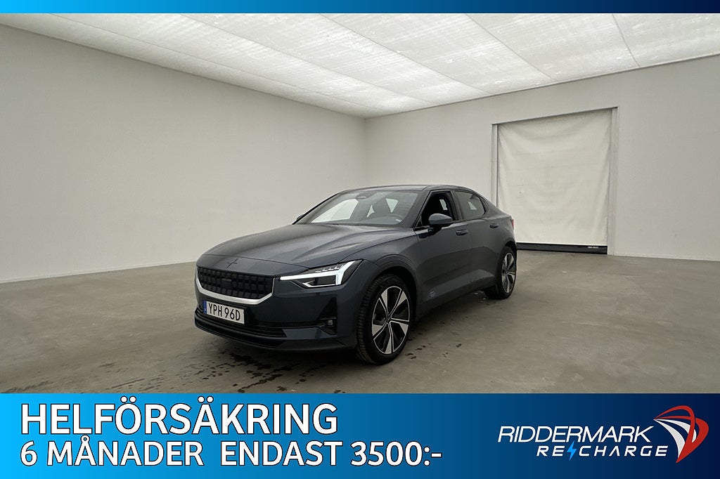 Polestar 2 Long Range Single Motor Pilot Lite Värmare 360°