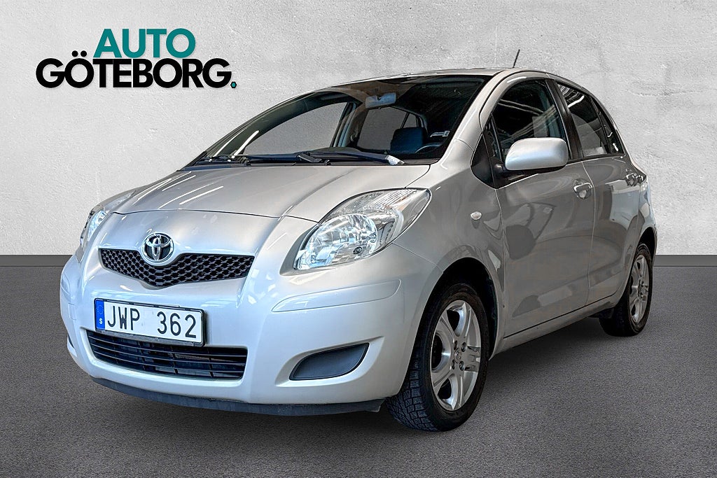 Toyota Yaris 5-dörrar 1.33 Dual VVT-i MultiMode Automat Besiktigad