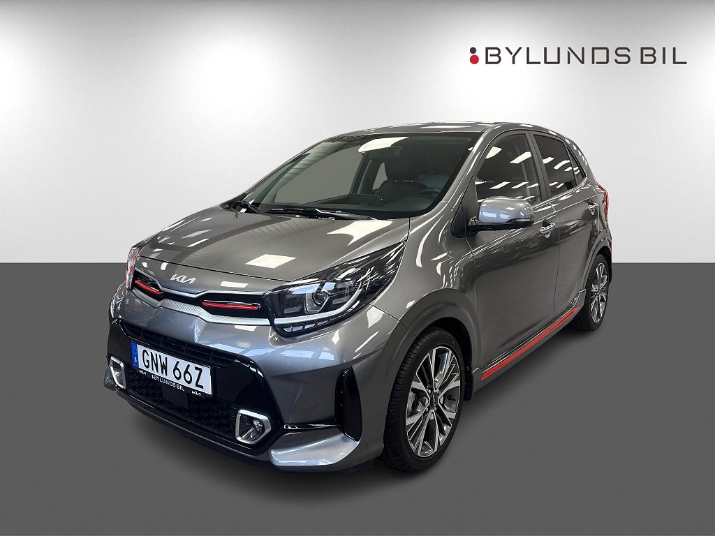 Kia Picanto 1.0 T-GDI GT-Line 100hk Vinterhjul Euro 6