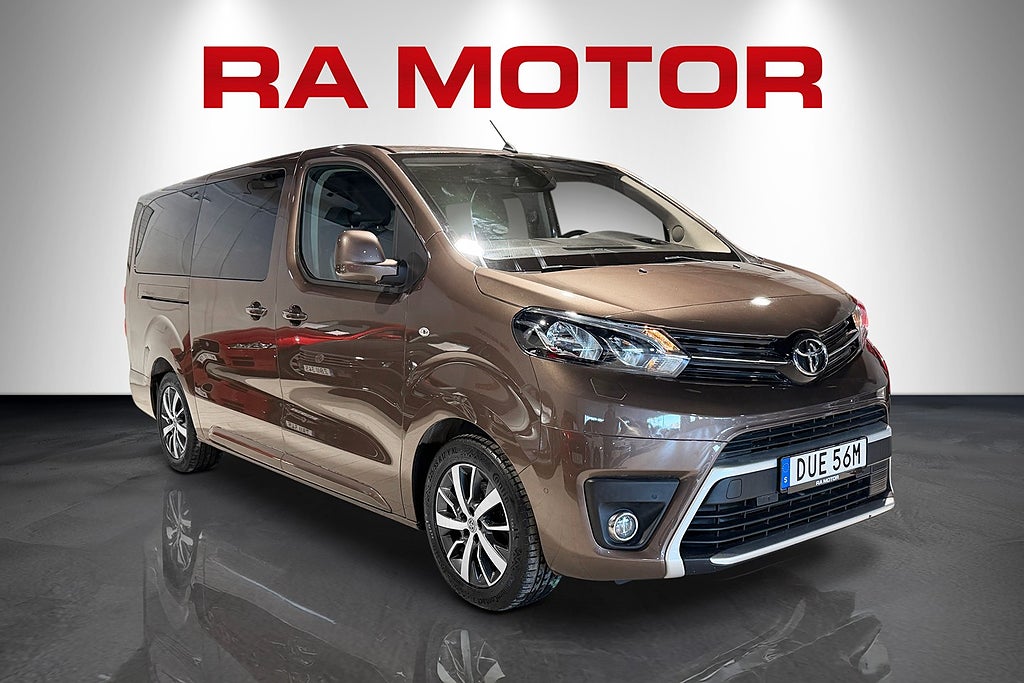 Toyota Proace Verso 2.0 177hk Premium 8-sits Teknikpkt Skinn Drag Nav B 2019