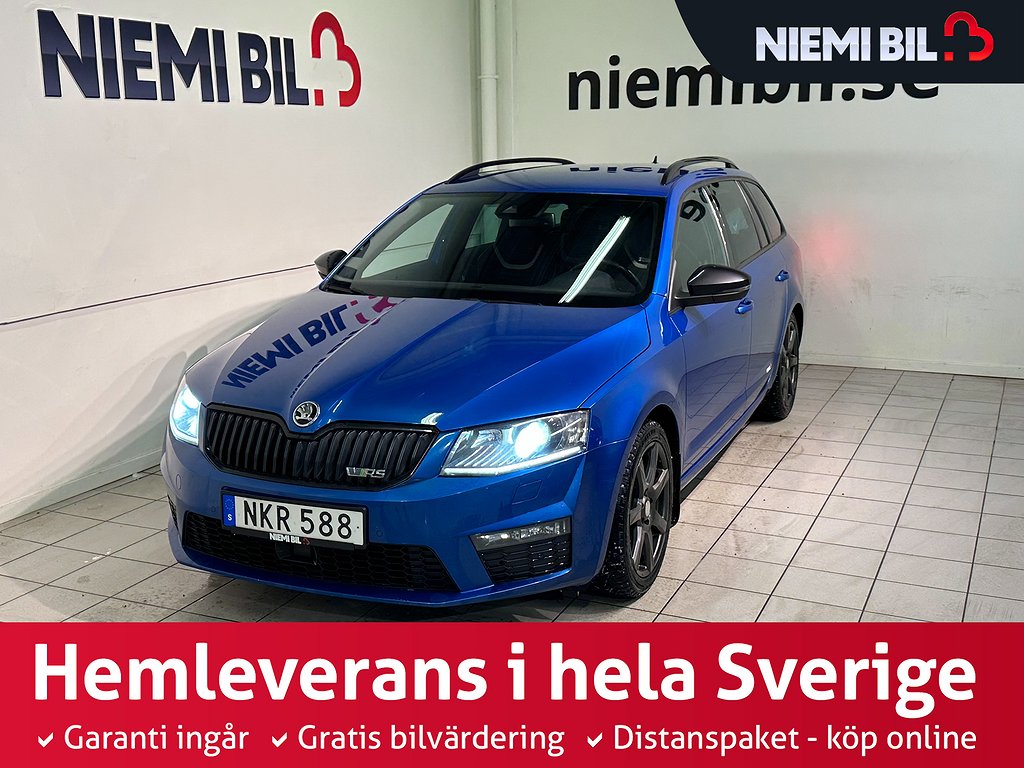 Skoda Octavia Combi RS 2.0 TDI RS GPS Dvärm Psens S/V-hjul