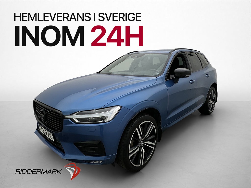 Volvo XC60 B4 AWD R-Design Värmare 360° HuD Skinn Drag