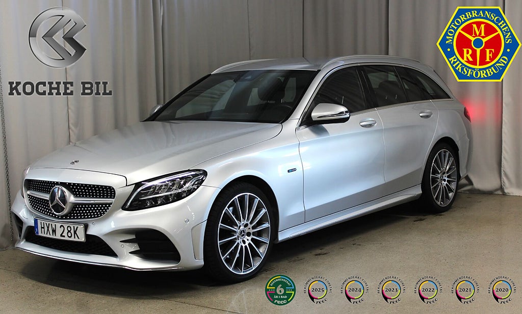 Mercedes-Benz C 300 de 9G-Tron AMG, Värmare, Burmester 3.99%