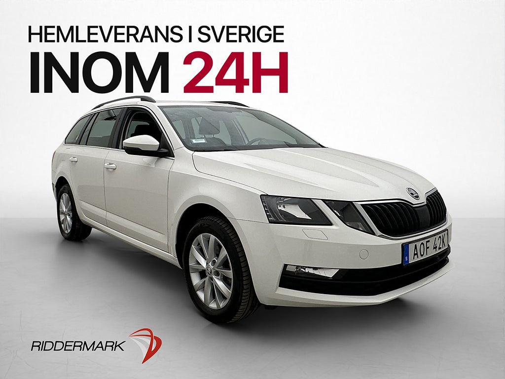 Skoda Octavia 2.0 TDI 4x4 150hk Drag Moms D-Värmare Carplay