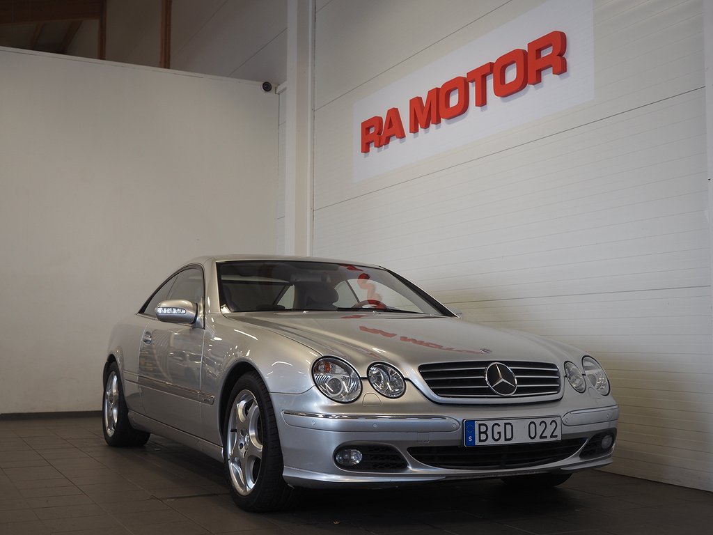 Mercedes-Benz CL 600 V12 500hk | Navi | Kylskåp | Taklucka | 2005