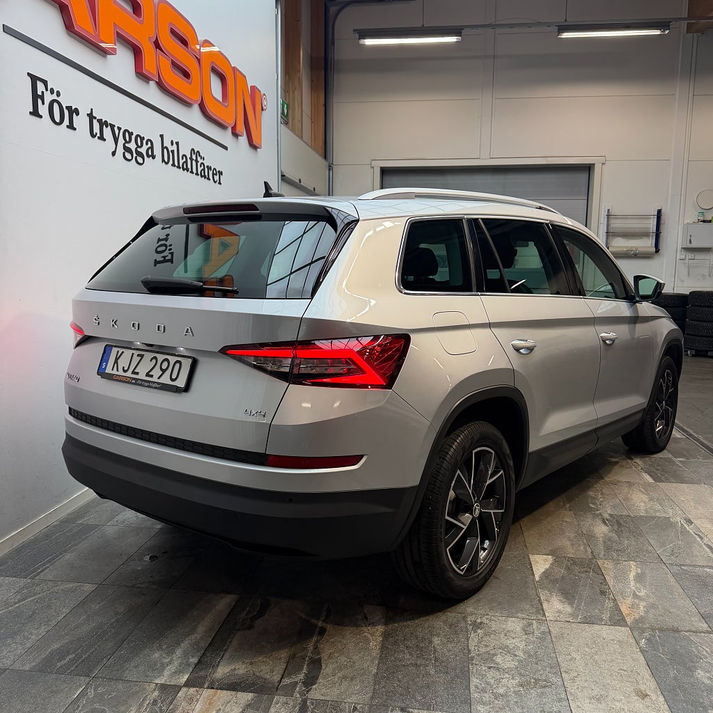 Skoda Kodiaq 7-Sits 2.0 TDI 4x4 Businessline Canton Kamera Värmare