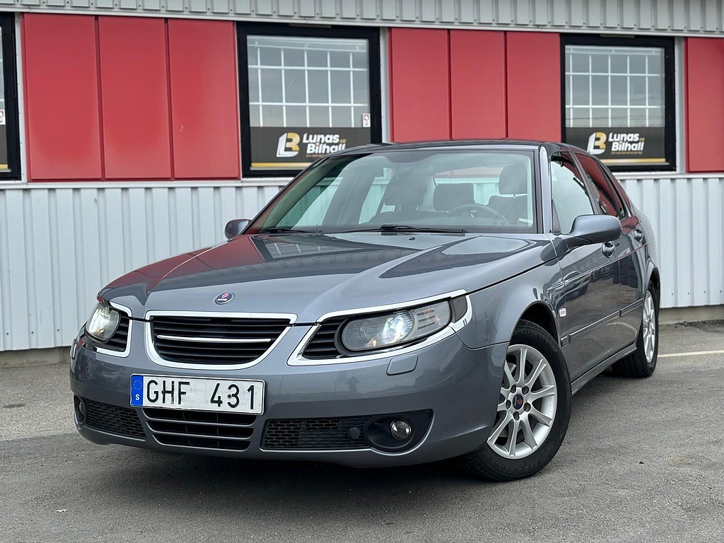 Saab 9-5 SportSedan 2.0t BioPower Vector/Ny Servad/Låga Mil