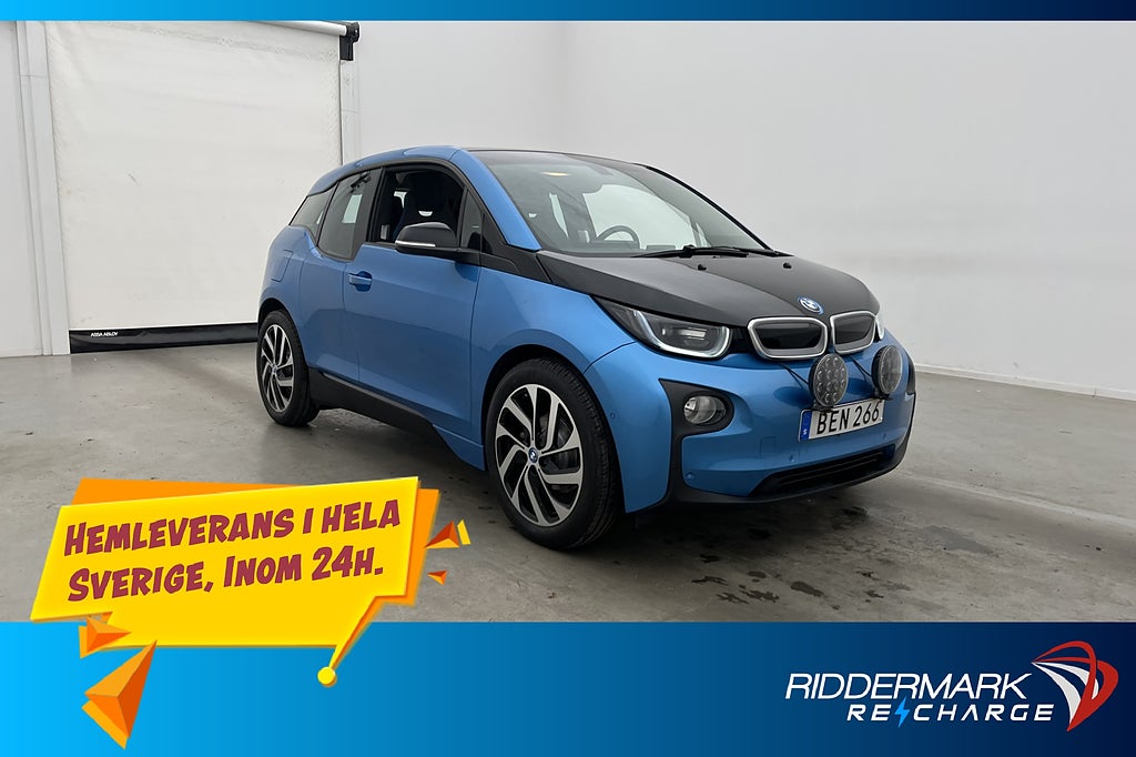 BMW i3 94 Ah 170hk Comfort Advanced Värmare Kamera Navi