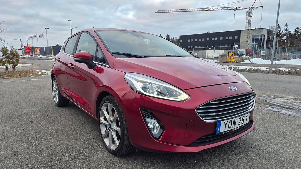 Ford Fiesta 5-dörrar 1.0 EcoBoost Nybes ny kamrem/service GPS 