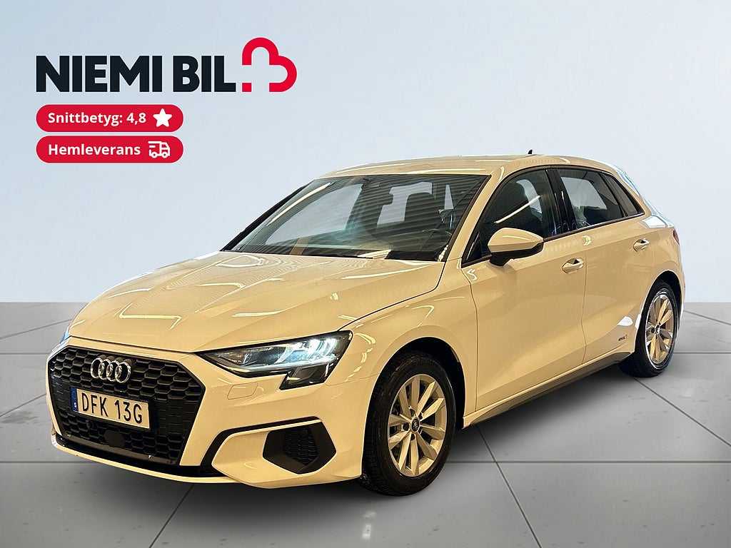Audi A3 Sportback TFSI S Tronic MOMS/Carplay/SoV-Däck/P-Sens