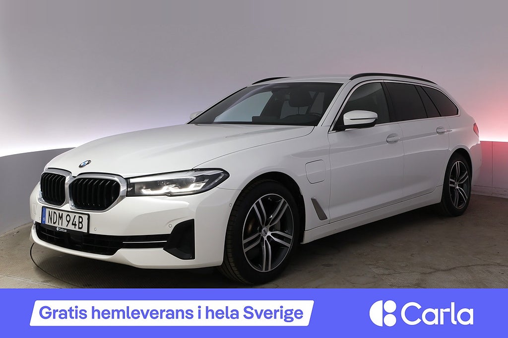 BMW 530e Touring AdapFarth Drag Navi Kamera Värmare Cockpit