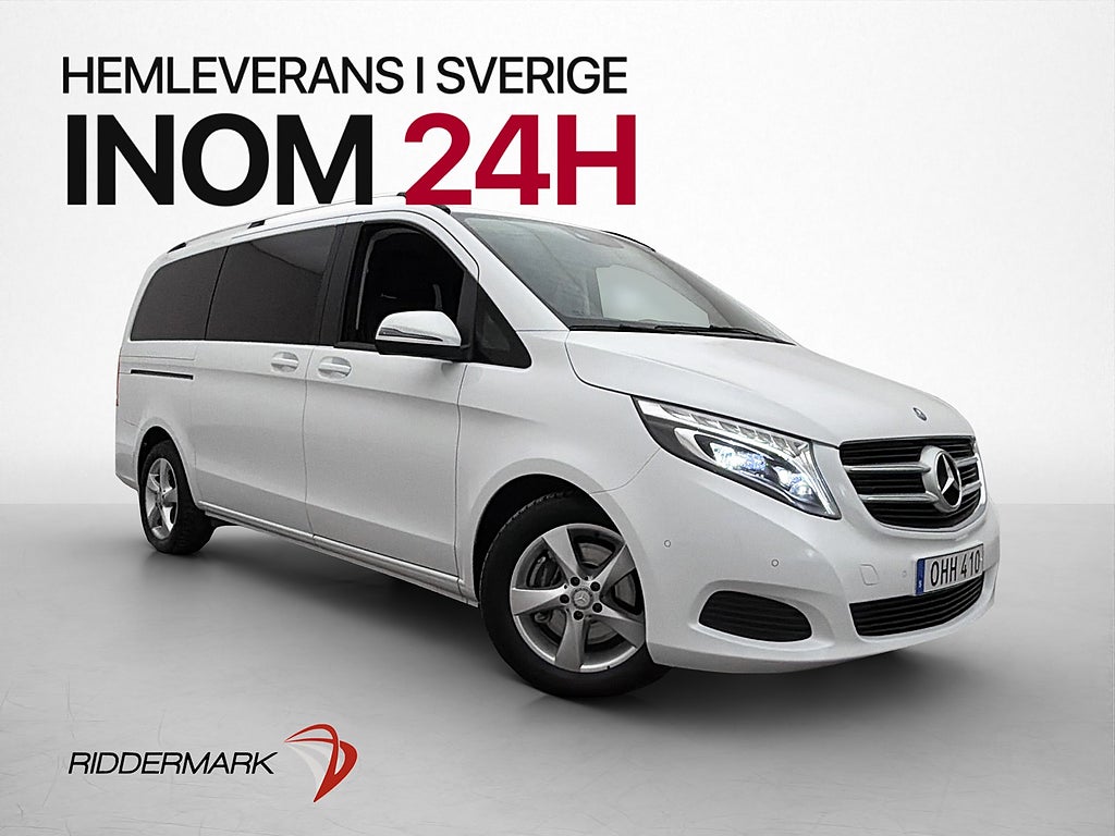 Mercedes-Benz V 220 d Värmare Dragkrok 7-Sit Kamera 1-Ägare