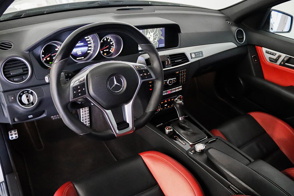 Mercedes-Benz C 63 AMG Performance+ SV-Såld Designo 487hk