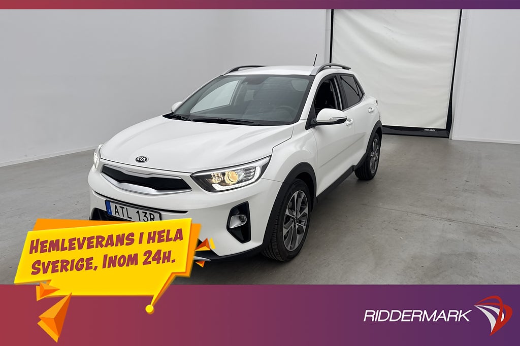 Kia Stonic 1.0 120hk Advance Plus Kamera Halvskinn CarPlay