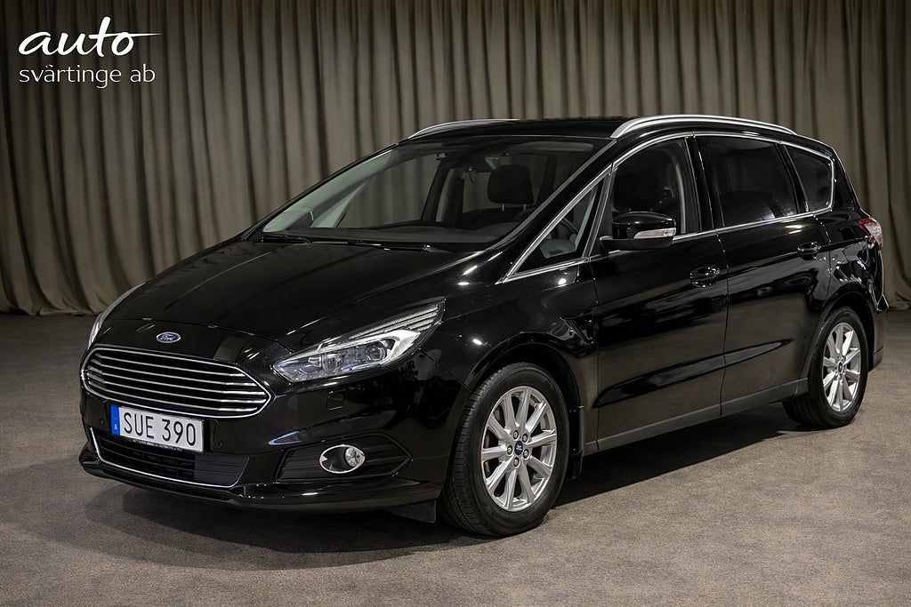Ford S-Max 2.0 TDCi 150hk Titanium Eu 6 (7-sits, Navi)