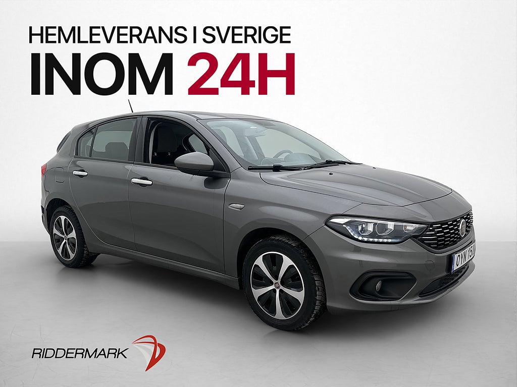 Fiat Tipo 1.6 Multijet Lounge Navi Farthållare Ny-Kamrem