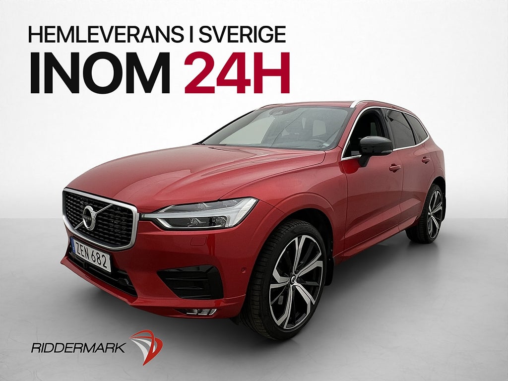 Volvo XC60 T5 AWD 250hk R-Design Pano HUD 360° Drag SE UTR
