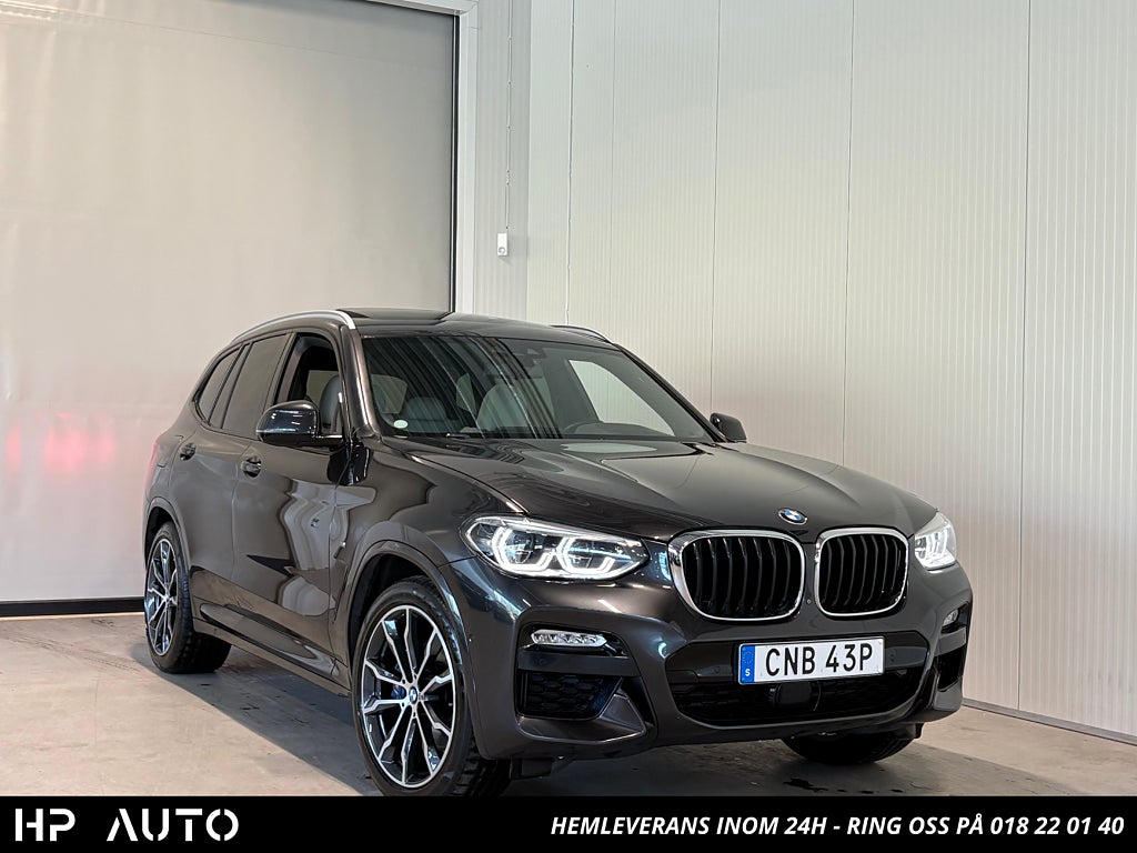 BMW X3 30i xDrive M-Sport DA+ Dragkrok Värmare H&K HUD