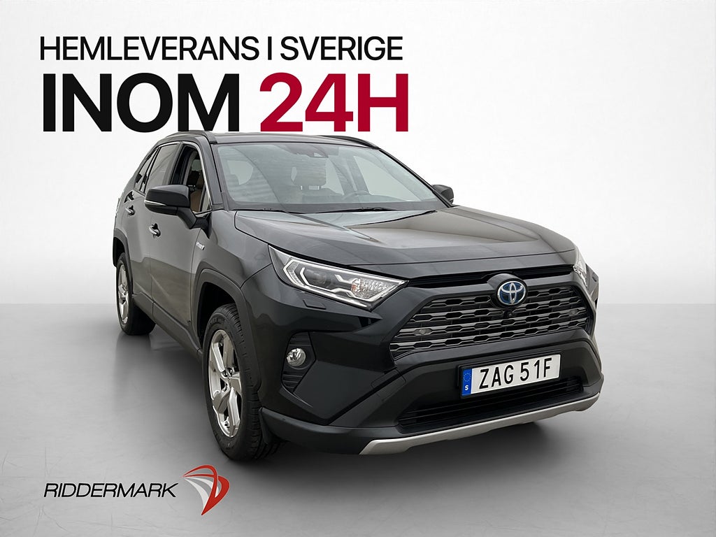Toyota RAV4 Hybrid AWD-i Executive 360° Kamera Läder Bluto.