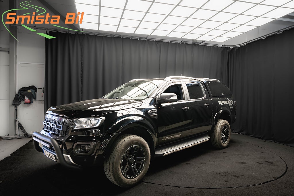Ford ranger EcoBlue Bi-Turbo 4x4 Wildtrak KÅPA D-VÄRM LÄDER DRAG