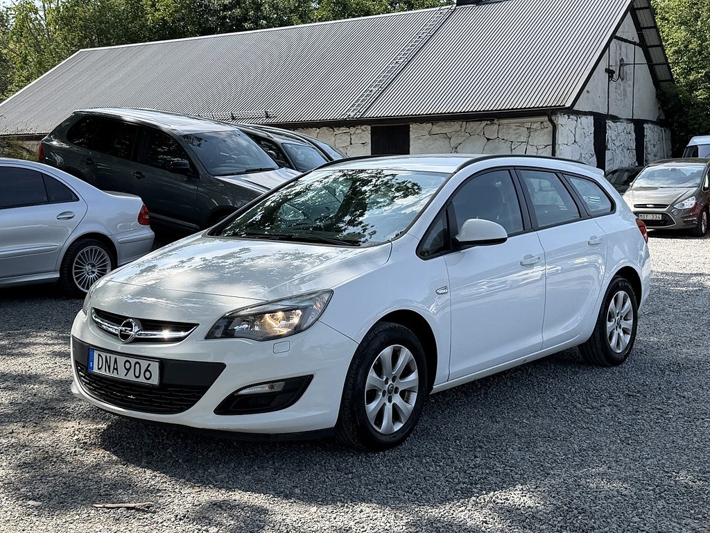 Opel Astra Sports Tourer 1.6, Enjoy, 2 brukare, 115hk, 2015