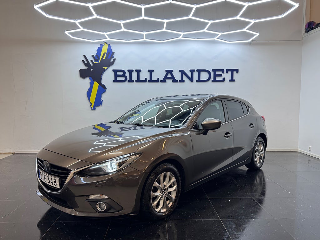 Mazda 3 Sport 2.2 SKYACTIV-D Navi-HUD-0%ränta-BOSE-Euro 6