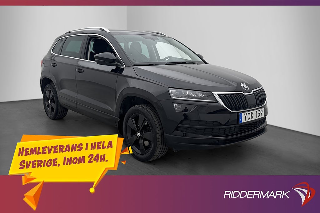 Skoda Karoq 1.0 TSI Businessline Värm Kamera Canton CarPlay