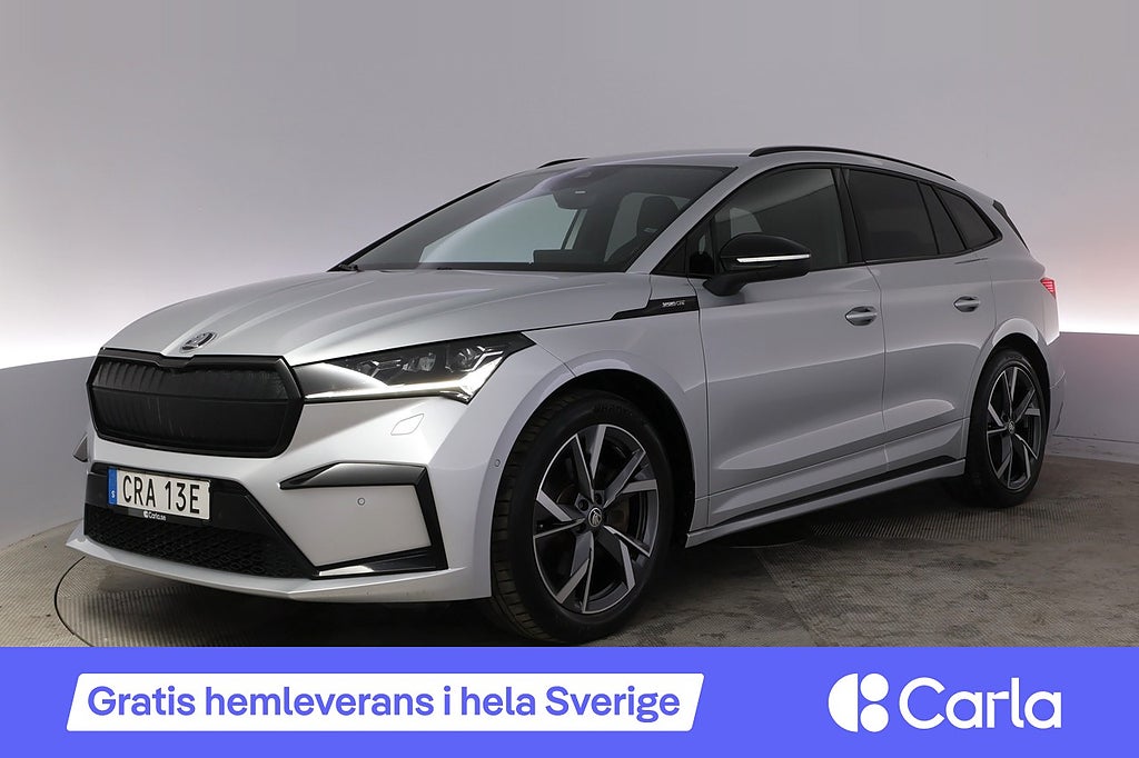 Skoda Enyaq iV 80x Sportline Kamera Elstol Navi BSM Drag